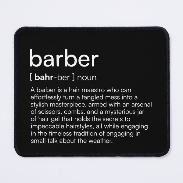 Item preview, Barber Definition designed and sold by Merchgard.
