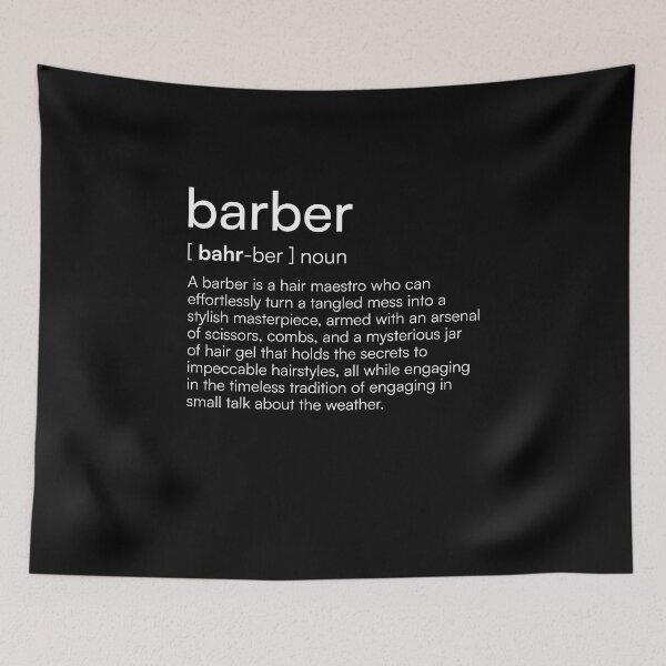 Item preview, Barber Definition designed and sold by Merchgard.