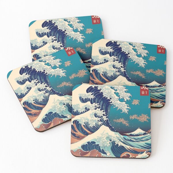 Item preview, Celestial Waters Enchanting Japanese Wave designed and sold by Permana96.