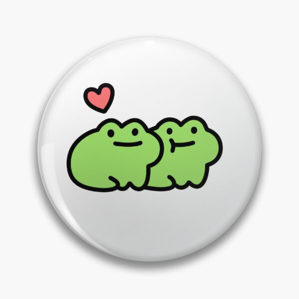 Item preview, Kawaii Frog in Love designed and sold by Froggy-And-Co.