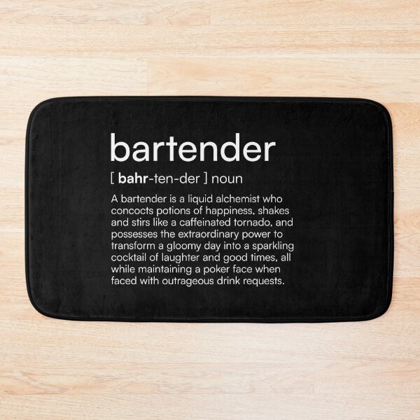 Item preview, Bartender Definition designed and sold by Merchgard.