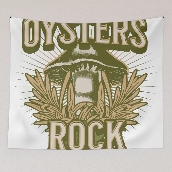 Item preview, Oyster mushrooms fan designed and sold by CyberWindow.