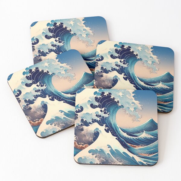 Item preview, Eternal Flow Japanese Wave Art designed and sold by Permana96.