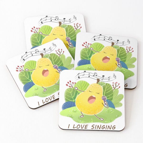Item preview, Sing Song, Bling, Cute Pear designed and sold by Lychee Design.