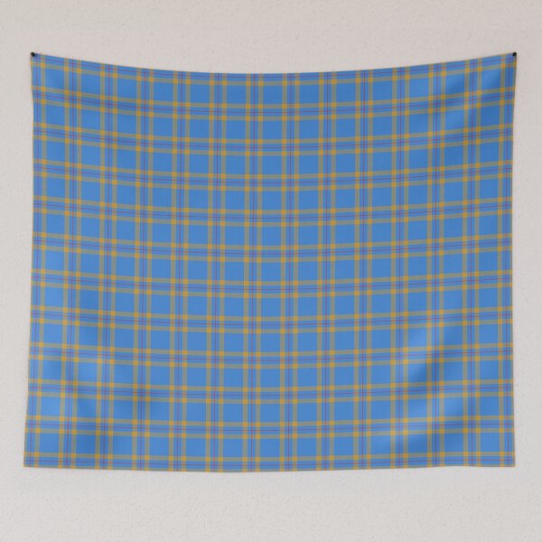 Item preview, Tartan, clan Elliot, tartan blue, yellow, red. Scottish Plaid pattern. Checkered pattern. designed and sold by iclipart.