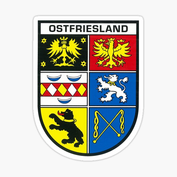 Item preview, East Friesland Coat of Arms designed and sold by Loeppt.