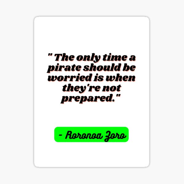 Item preview, Zoro's quotes T-shirt designed and sold by LavanderChiyou.