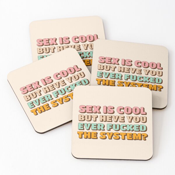 Item preview, Heve you ever fucked the system? designed and sold by ValentinaHramov.