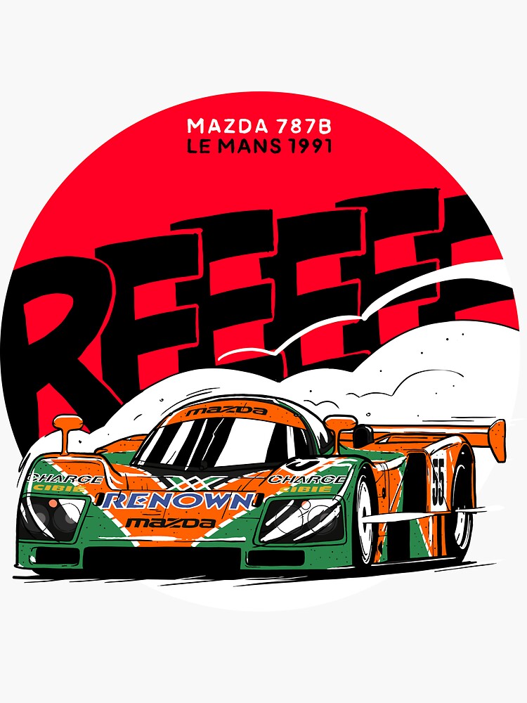 Mazda 787B 1991 Le Mans Winner T-Shirt