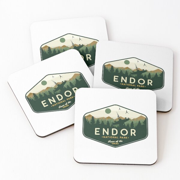 Item preview, Endor National Park Home of the Ewoks   designed and sold by katharina-mathe.