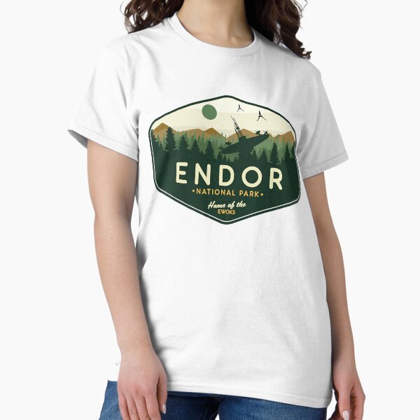 Vista previa del artículo con la obra «Parque Nacional Endor Hogar de los Ewoks», diseñado y vendido por katharina-mathe.