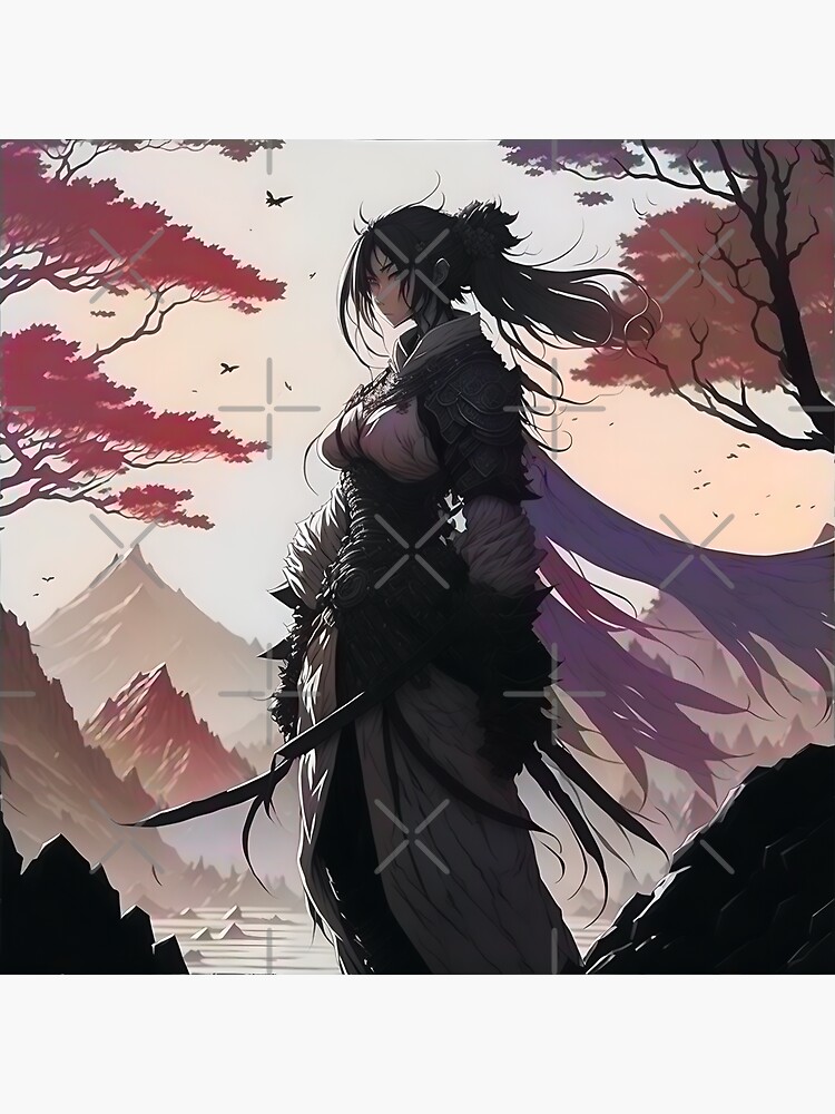 Anime samurai warrior, generative ai Stock Illustration | Adobe Stock