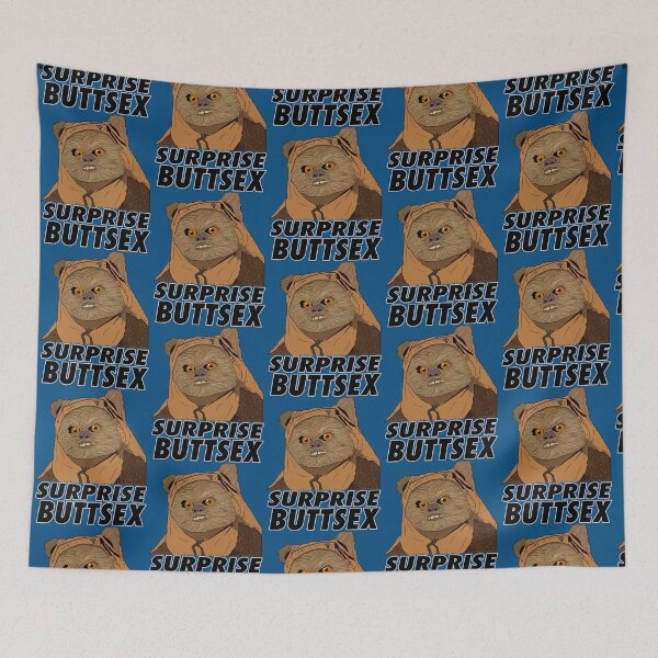 Item preview, Ewok Suprise Buttsex designed and sold by katharina-mathe.
