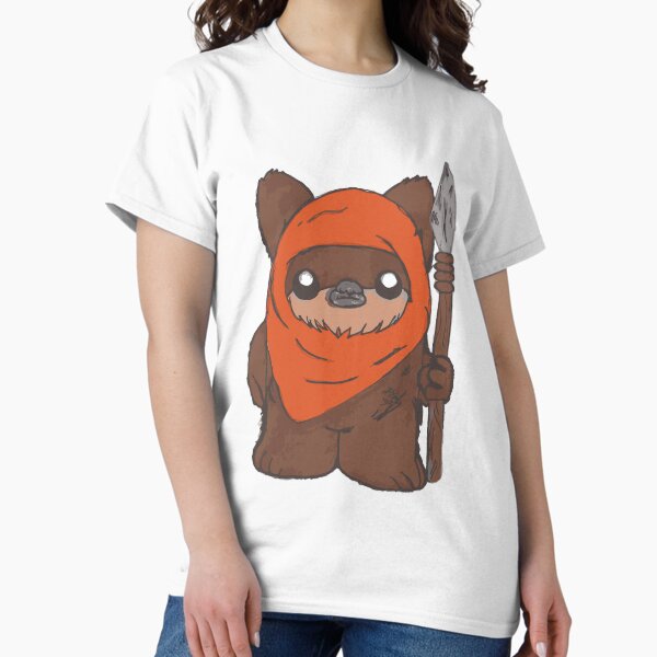 Vista previa del artículo con la obra «Ewok Wicket», diseñado y vendido por katharina-mathe.