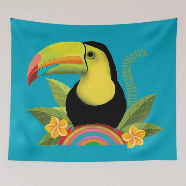 Item preview, Rainbow Toucan designed and sold by Karin Taylor.