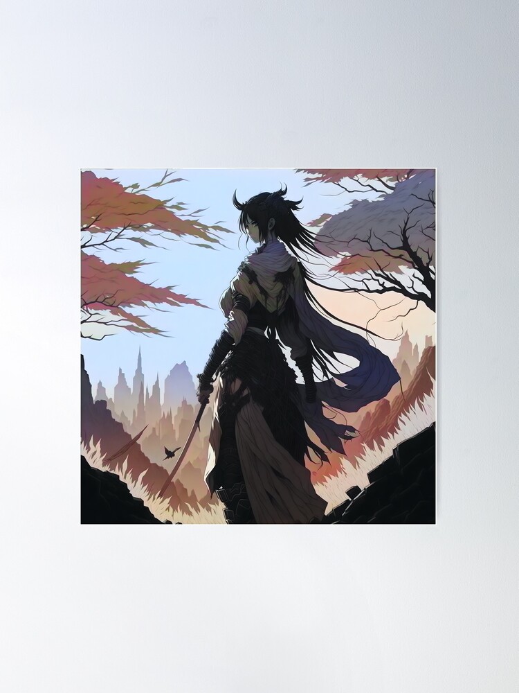 Afro Samurai Manga Anime Block Giant Wall Art Poster