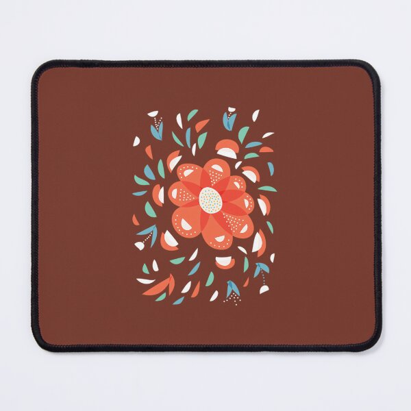 Item preview, whimsical red flower boriana giormova transparent	 designed and sold by ebzmibxeyg99.