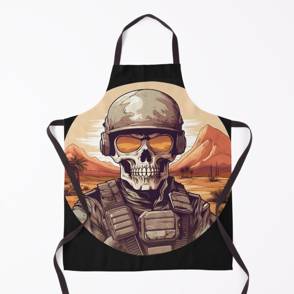Item preview, Skull Soldier Desert Helmet designed and sold by SkullTroops.
