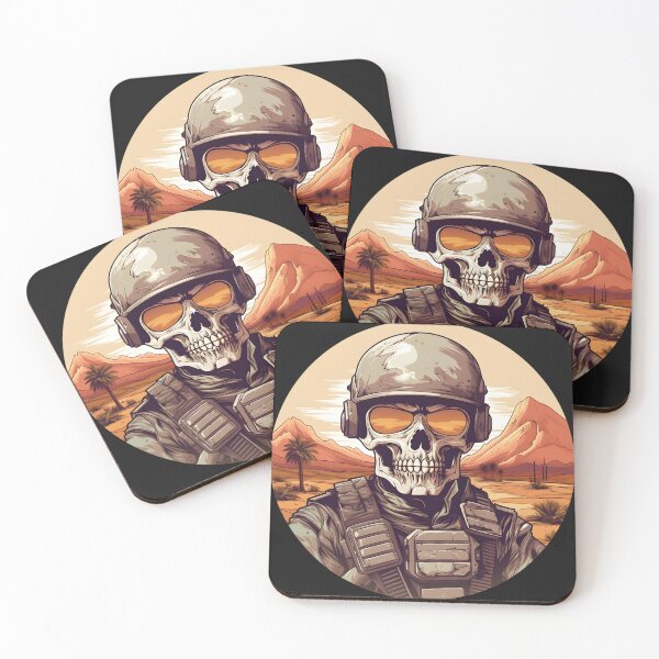 Item preview, Skull Soldier Desert Helmet designed and sold by SkullTroops.