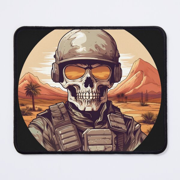 Item preview, Skull Soldier Desert Helmet designed and sold by SkullTroops.