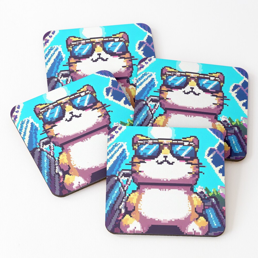 Item preview, Coasters (Set of 4) designed and sold by workingblob.