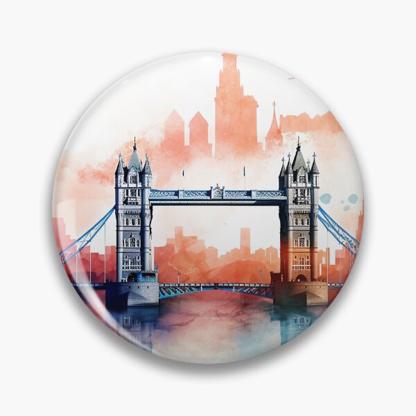 Item preview, Arte de la acuarela del puente de la torre de Londres designed and sold by DaliusD.