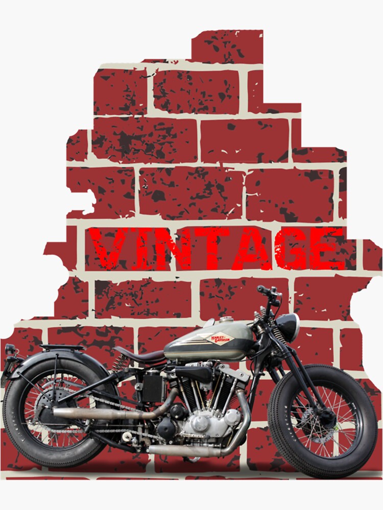 Stickers decals motorcycle HARLEY DAVIDSON VINTAGE
