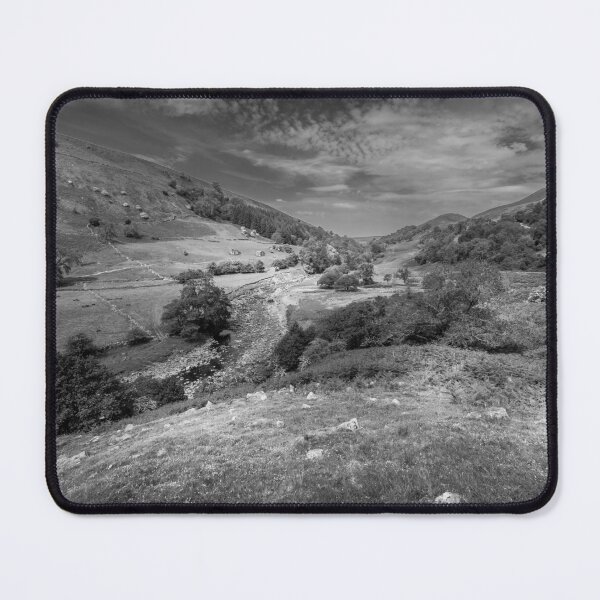 Item preview, Scenery, Upper Swaledale in the Yorkshire Dales (Black and White) designed and sold by MichaelBShannon.