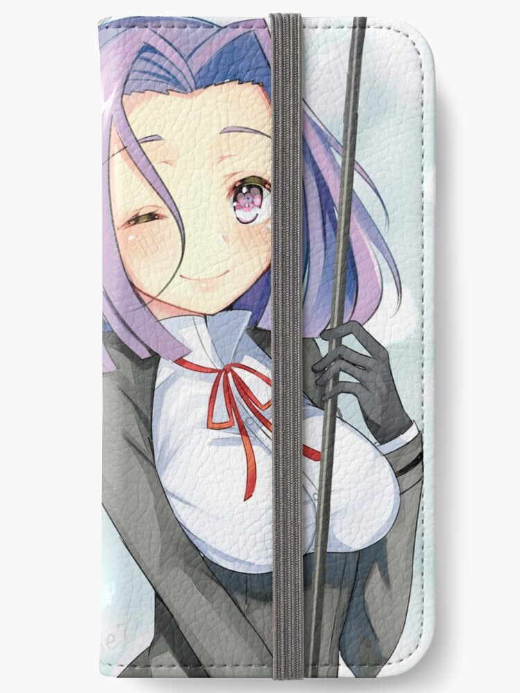 Anime Girl Iphone Wallet By Joejoestar Redbubble