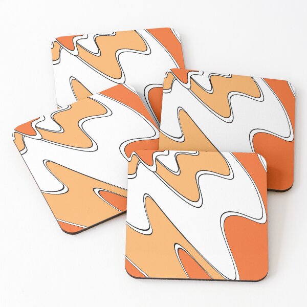 Item preview, Abstract pattern - orange. designed and sold by K.S ART.