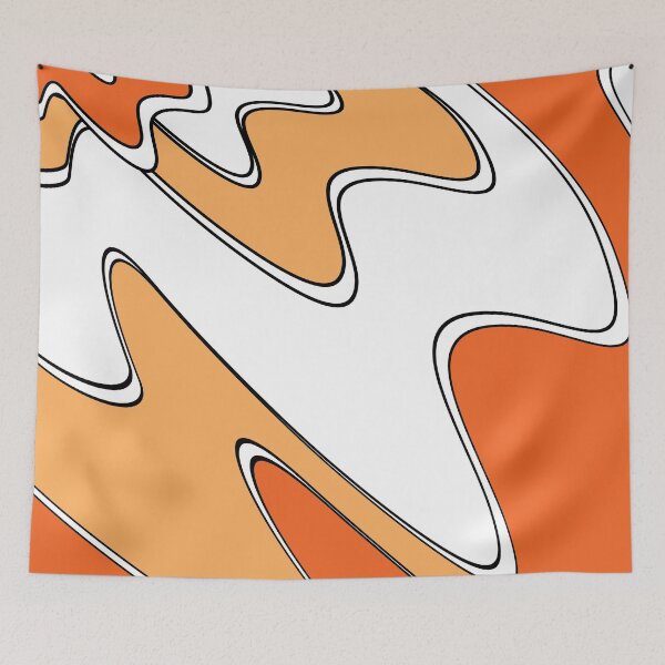 Item preview, Abstract pattern - orange. designed and sold by K.S ART.