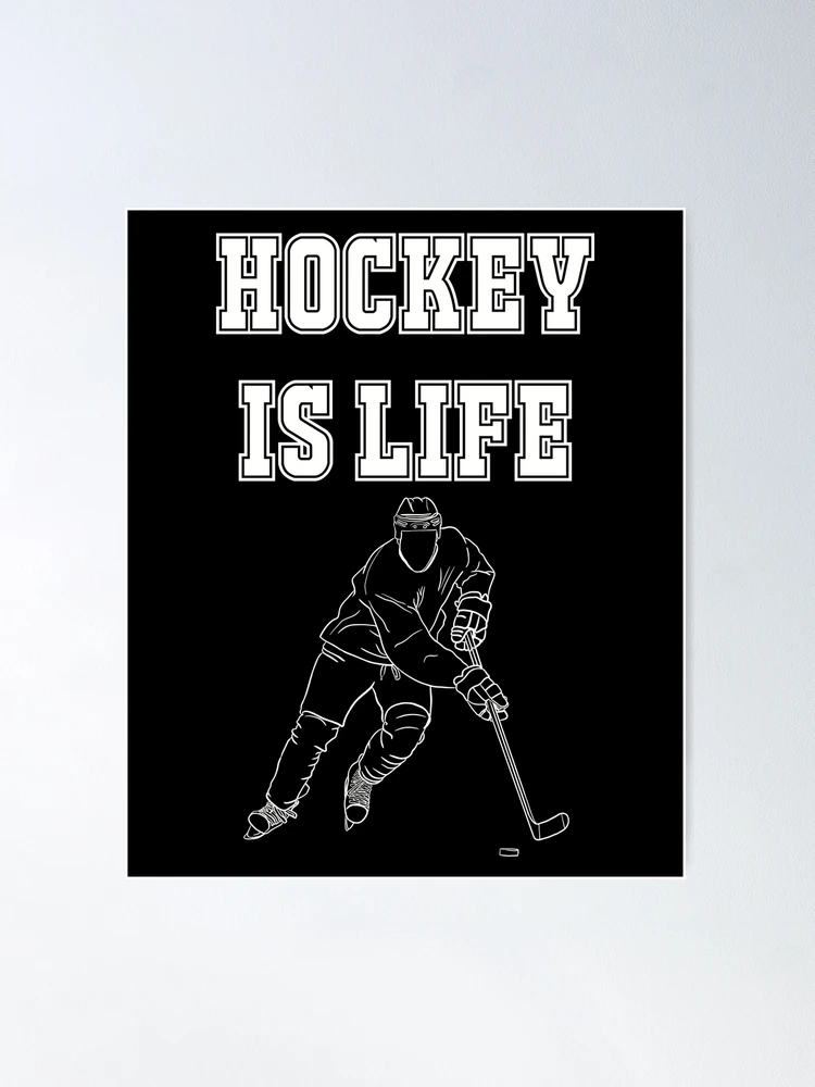 My Goal Is To Smash Your Goal Ice Hockey Player Sticker by