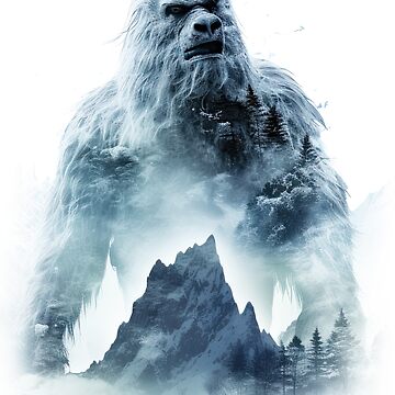 Yeti - Mystery Creature of the Mountains | Sticker