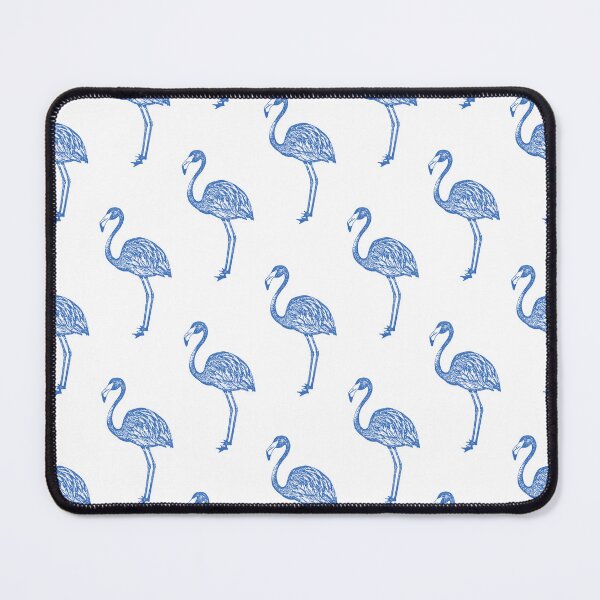 Item preview, American Flamingo (blue) designed and sold by The Wallpaper Files.