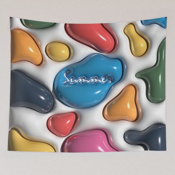 Item preview, 3d summer background, set of buttons designed and sold by SabinArt.