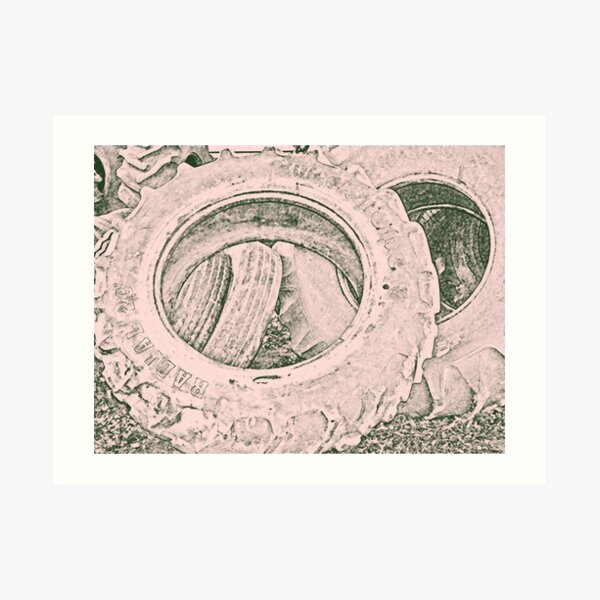 So Tired Art Print