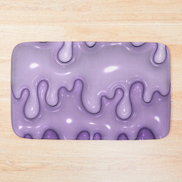 Item preview, abstract liquid wave background, waffles with creamy ice cream social ads template, multicolor ice cream dripping, 3d wallpaper designed and sold by SabinArt.