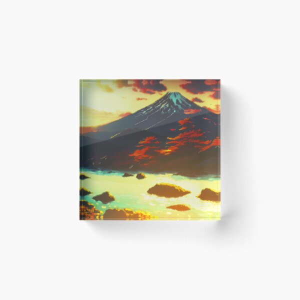 Item preview, Benzen Mountain Range - Nature Landscape designed and sold by Kijiermono.