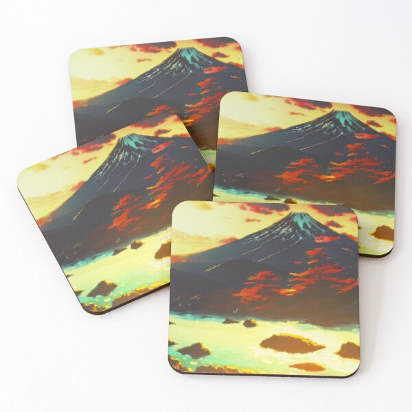 Item preview, Benzen Mountain Range - Nature Landscape designed and sold by Kijiermono.