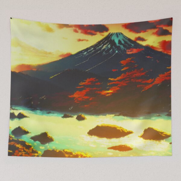 Item preview, Benzen Mountain Range - Nature Landscape designed and sold by Kijiermono.