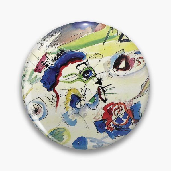Item preview, Kandinsky | Untitled, First Abstract Watercolor 1910  designed and sold by BossyCatHome.