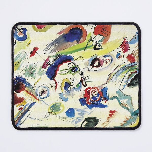 Item preview, Kandinsky | Untitled, First Abstract Watercolor 1910  designed and sold by BossyCatHome.