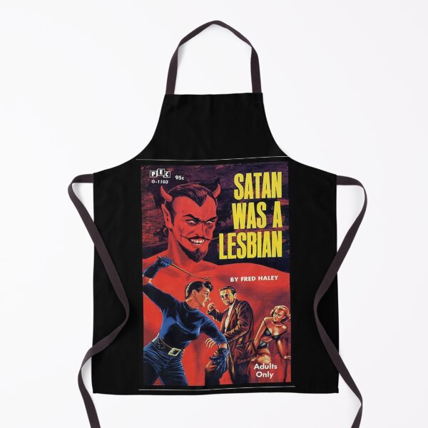 Item preview, Satan Was A Lesbian - Pulp Book Cover designed and sold by Desire To Inspire.