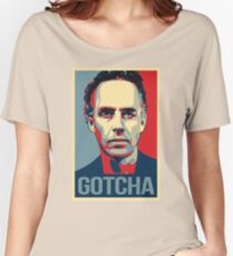 Gotcha - Jordan Peterson Canadian Psychologist Cathy Newman Debate Women's Relaxed Fit T-Shirt