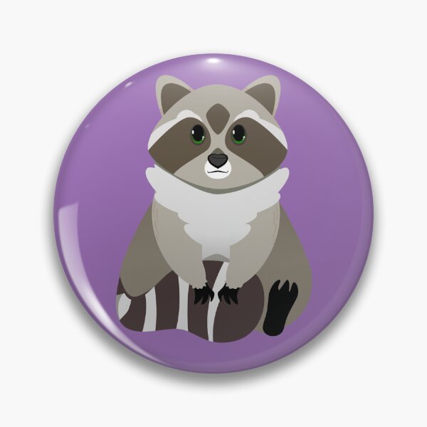 Item preview, Sitting Blonde Raccoon designed and sold by Dtwakat.