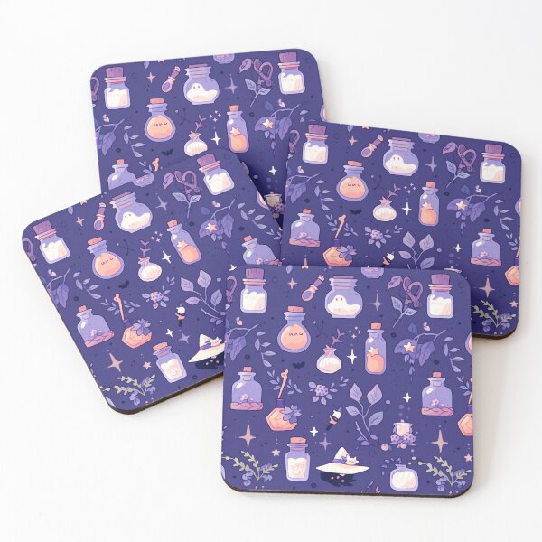 Item preview, Witchy Pattern Witch Accessories and Ingredients designed and sold by CozyKawaiiArt.