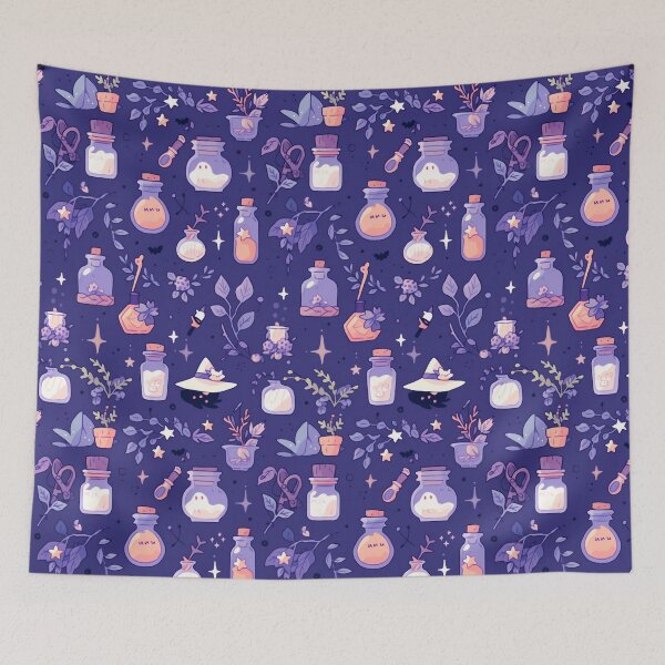 Item preview, Witchy Pattern Witch Accessories and Ingredients designed and sold by CozyKawaiiArt.