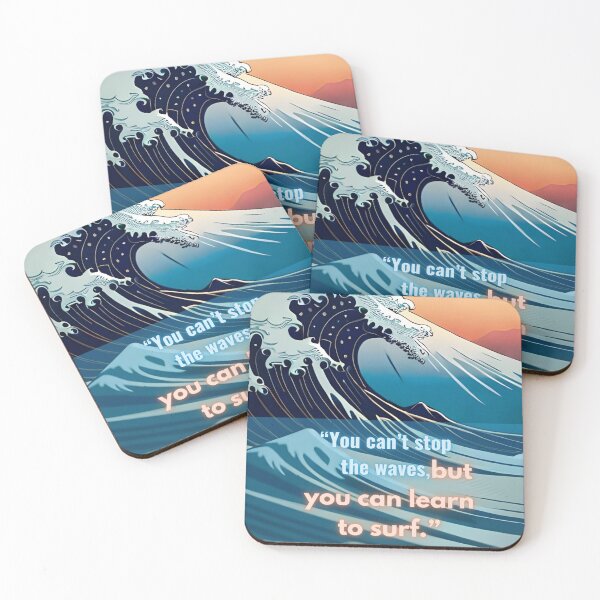 Item preview, THE BIG WAVES ocean sea Great wave Blues ocean surfing designed and sold by Gonçalo  Camara.