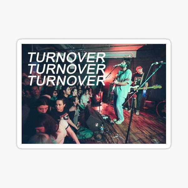 TURNOVER Sticker