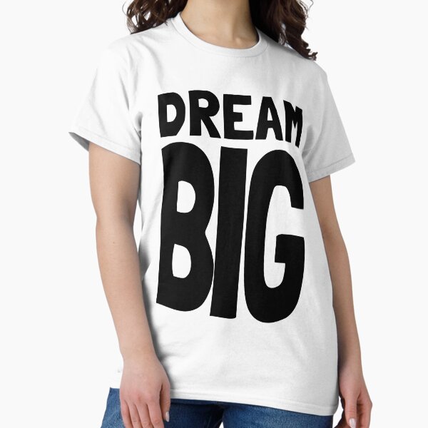 Item preview, Dream Big Rainbow Quote Monochrome designed and sold by OneThreeSix.